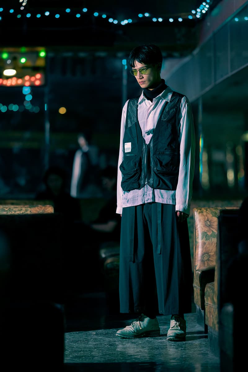 Guerrilla Group FW19 "ENDLESS RAIN" Lookbook collection techwear technical apparel streetwear taiwanese brand retrofuture DYNEEMA CORDURA PROTEC THERMOTRON XPAC fabrics Swedish M90 Camouflage 3l fabrics waterproof asian crime cinema dystopia