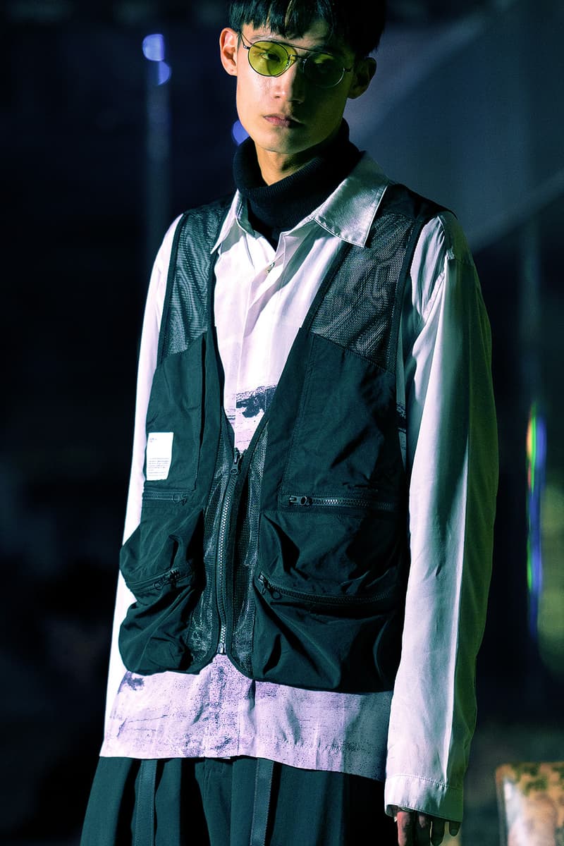 Guerrilla Group FW19 "ENDLESS RAIN" Lookbook collection techwear technical apparel streetwear taiwanese brand retrofuture DYNEEMA CORDURA PROTEC THERMOTRON XPAC fabrics Swedish M90 Camouflage 3l fabrics waterproof asian crime cinema dystopia