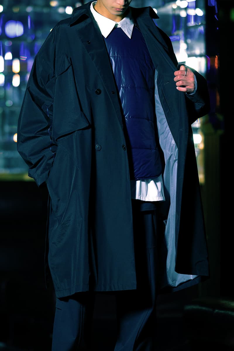Guerrilla Group FW19 "ENDLESS RAIN" Lookbook collection techwear technical apparel streetwear taiwanese brand retrofuture DYNEEMA CORDURA PROTEC THERMOTRON XPAC fabrics Swedish M90 Camouflage 3l fabrics waterproof asian crime cinema dystopia