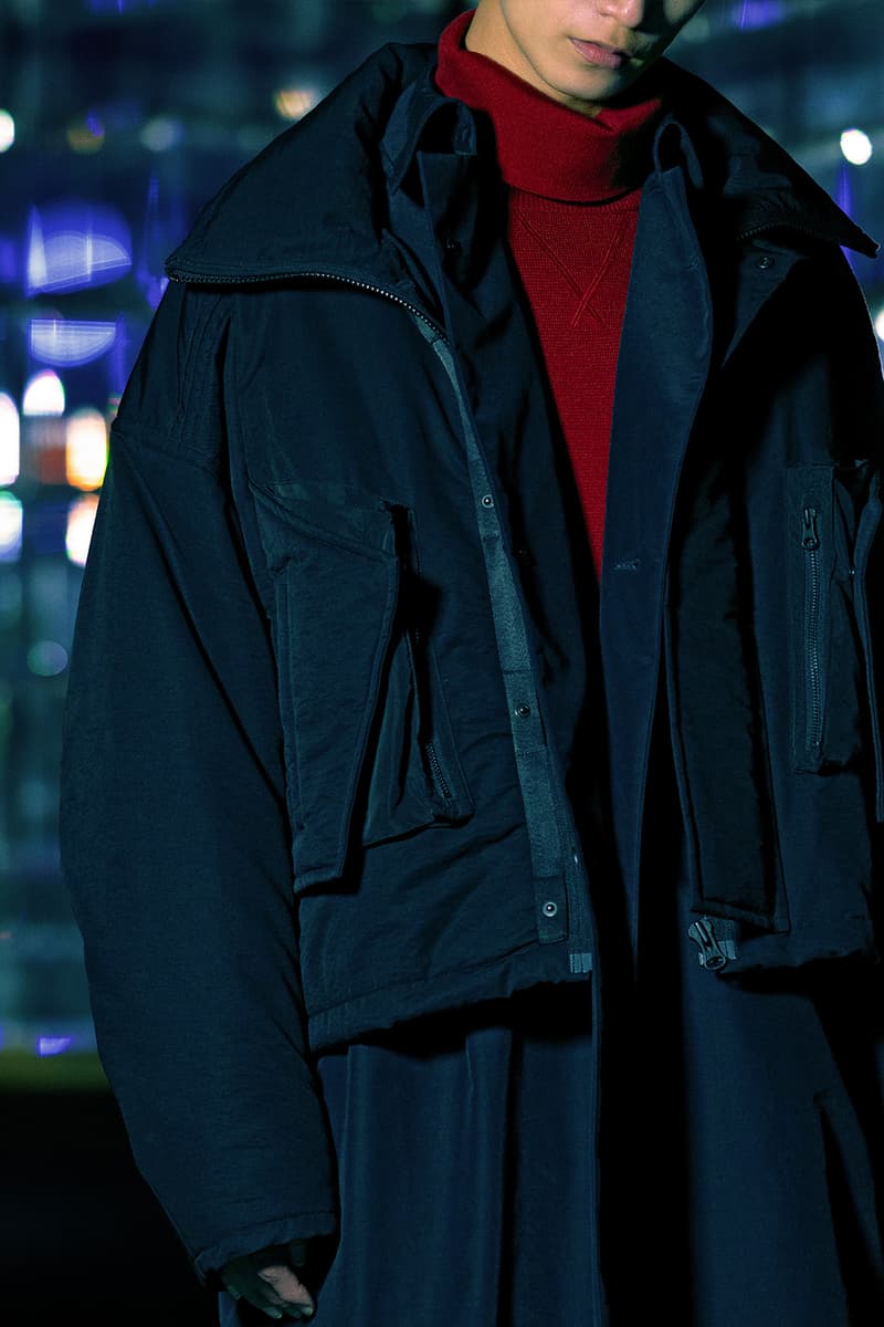 Guerrilla Group FW19 "ENDLESS RAIN" Lookbook collection techwear technical apparel streetwear taiwanese brand retrofuture DYNEEMA CORDURA PROTEC THERMOTRON XPAC fabrics Swedish M90 Camouflage 3l fabrics waterproof asian crime cinema dystopia