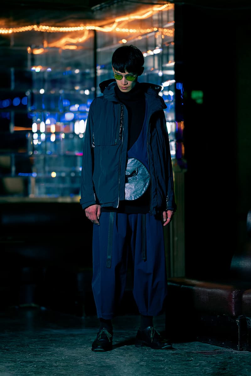 Guerrilla Group FW19 "ENDLESS RAIN" Lookbook collection techwear technical apparel streetwear taiwanese brand retrofuture DYNEEMA CORDURA PROTEC THERMOTRON XPAC fabrics Swedish M90 Camouflage 3l fabrics waterproof asian crime cinema dystopia
