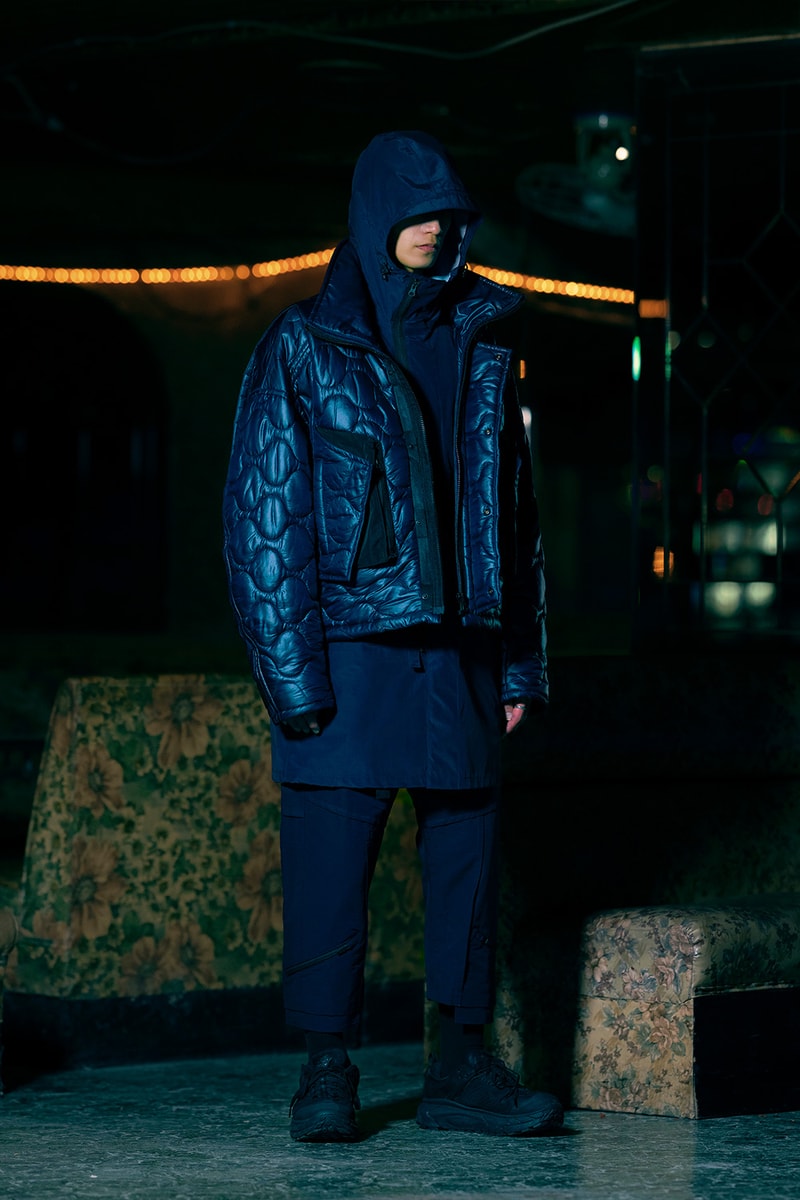 Guerrilla Group FW19 "ENDLESS RAIN" Lookbook collection techwear technical apparel streetwear taiwanese brand retrofuture DYNEEMA CORDURA PROTEC THERMOTRON XPAC fabrics Swedish M90 Camouflage 3l fabrics waterproof asian crime cinema dystopia 