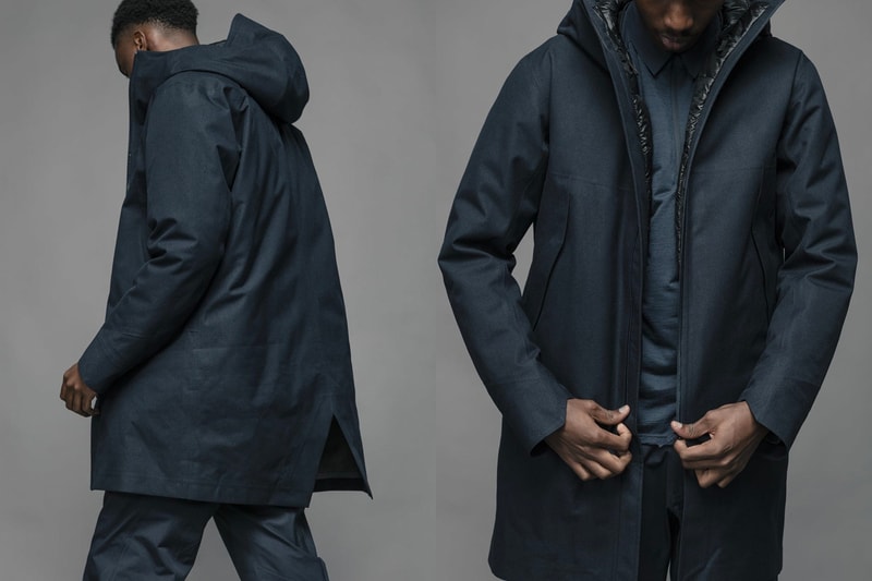 HAVEN Veilance FW19 Editorial Outerwear outdoors urban goretex corefit vancouver arc teryx technical functional essentials city windproof waterproof