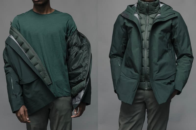 HAVEN Veilance FW19 Editorial Outerwear outdoors urban goretex corefit vancouver arc teryx technical functional essentials city windproof waterproof