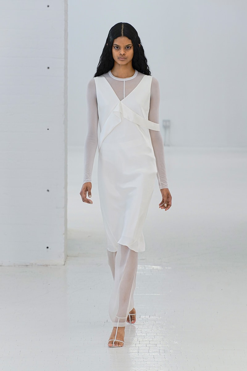 Helmut Lang SS20 Runway Collection New York Fashion Week NYFW Unisex Men Women MARK THOMAS Spring/Summer 2020 outerwear denim jeans translucent pieces