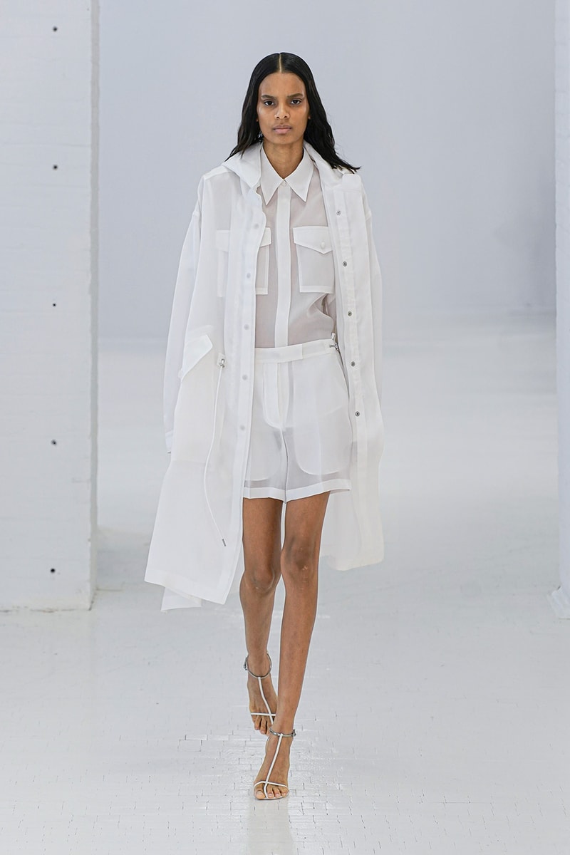 Helmut Lang SS20 Runway Collection New York Fashion Week NYFW Unisex Men Women MARK THOMAS Spring/Summer 2020 outerwear denim jeans translucent pieces