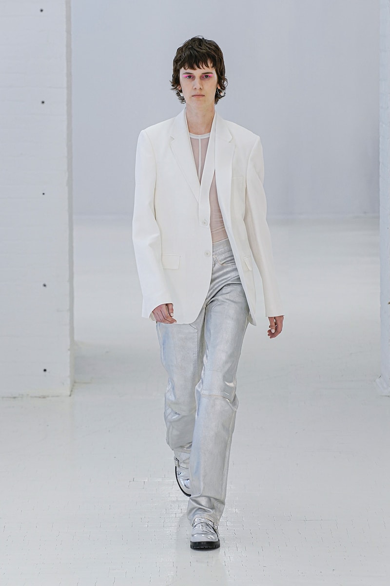 Helmut Lang SS20 Runway Collection New York Fashion Week NYFW Unisex Men Women MARK THOMAS Spring/Summer 2020 outerwear denim jeans translucent pieces
