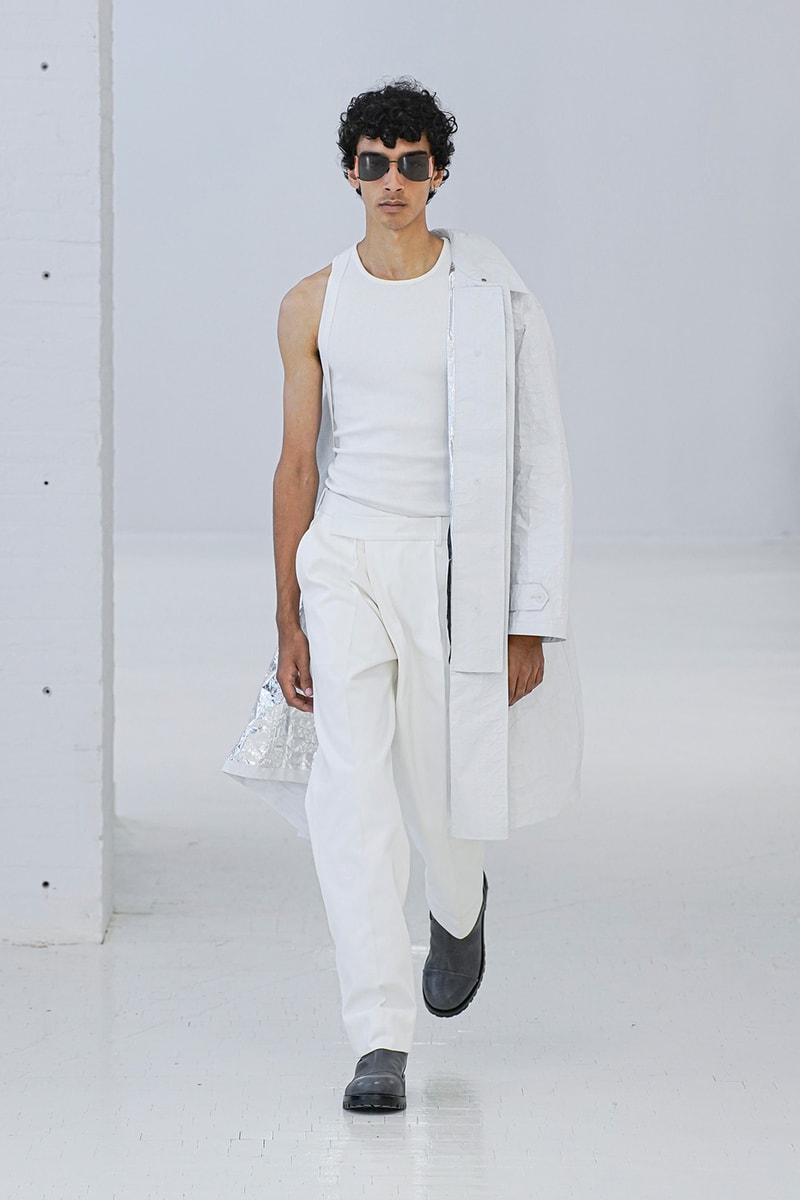 Helmut Lang SS20 Runway Collection New York Fashion Week NYFW Unisex Men Women MARK THOMAS Spring/Summer 2020 outerwear denim jeans translucent pieces