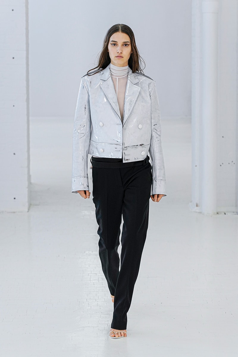 Helmut Lang SS20 Runway Collection New York Fashion Week NYFW Unisex Men Women MARK THOMAS Spring/Summer 2020 outerwear denim jeans translucent pieces