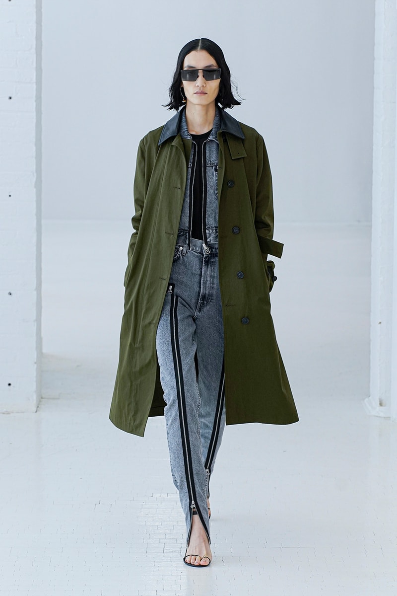 Helmut Lang SS20 Runway Collection New York Fashion Week NYFW Unisex Men Women MARK THOMAS Spring/Summer 2020 outerwear denim jeans translucent pieces