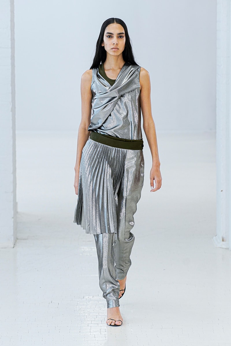 Helmut Lang SS20 Runway Collection New York Fashion Week NYFW Unisex Men Women MARK THOMAS Spring/Summer 2020 outerwear denim jeans translucent pieces