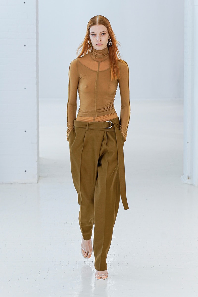 Helmut Lang SS20 Runway Collection New York Fashion Week NYFW Unisex Men Women MARK THOMAS Spring/Summer 2020 outerwear denim jeans translucent pieces