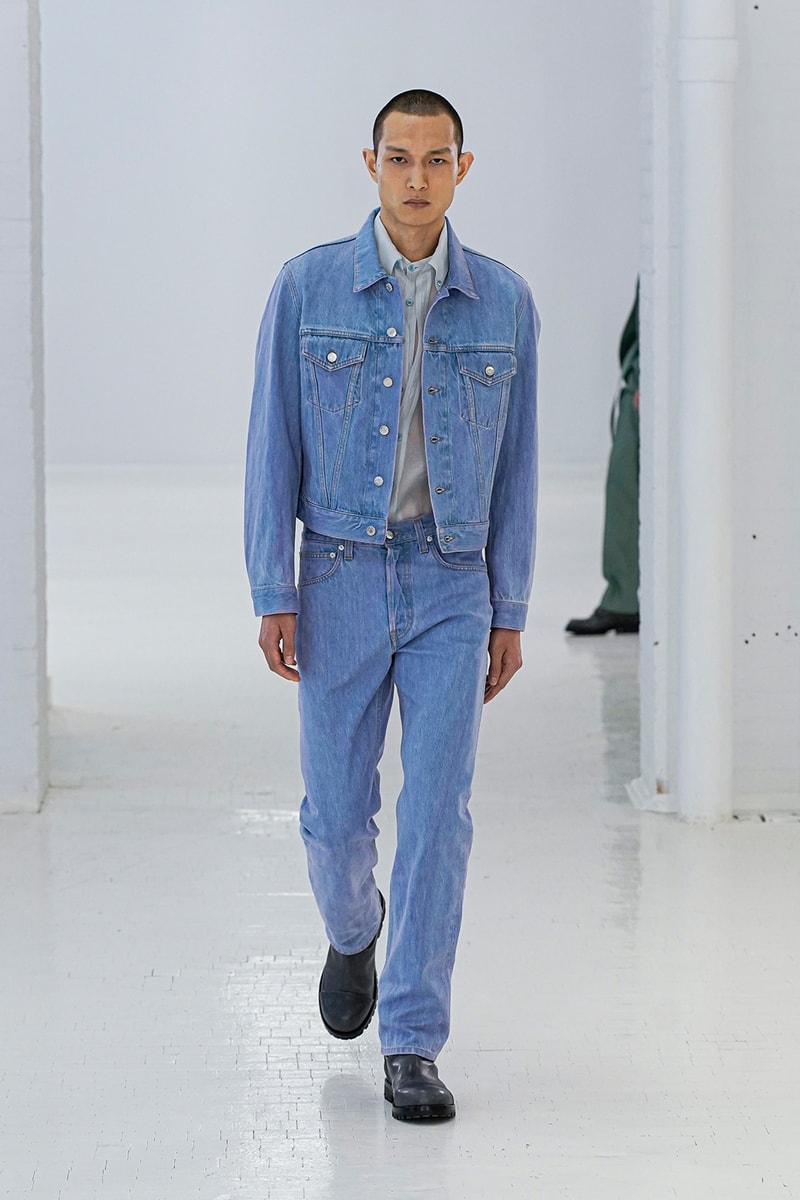 Helmut Lang SS20 Runway Collection New York Fashion Week NYFW Unisex Men Women MARK THOMAS Spring/Summer 2020 outerwear denim jeans translucent pieces