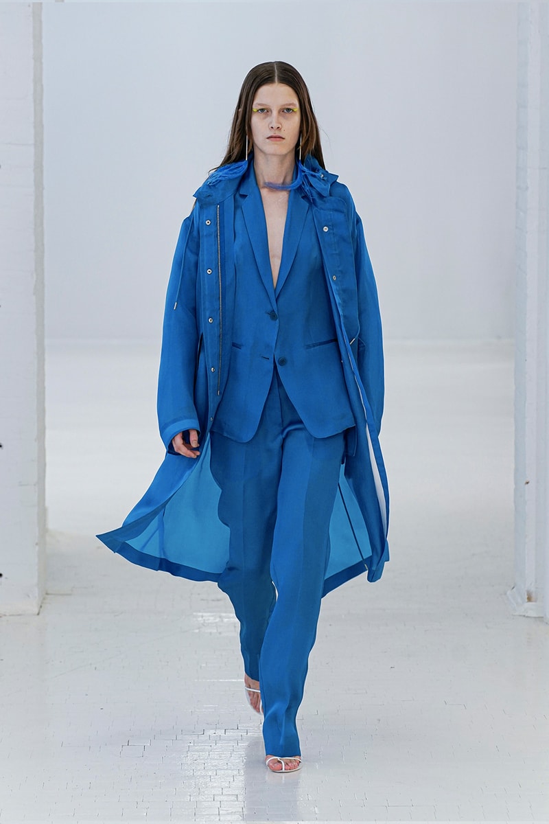 Helmut Lang SS20 Runway Collection New York Fashion Week NYFW Unisex Men Women MARK THOMAS Spring/Summer 2020 outerwear denim jeans translucent pieces