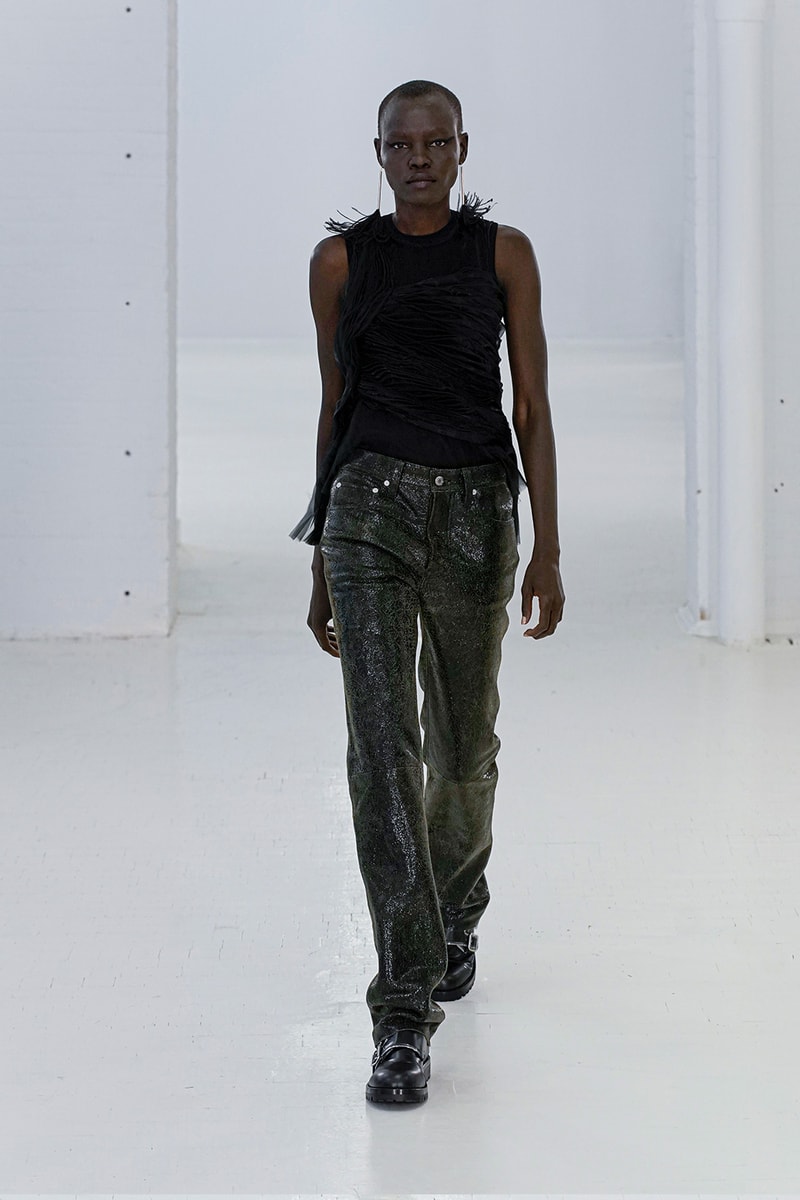 Helmut Lang SS20 Runway Collection New York Fashion Week NYFW Unisex Men Women MARK THOMAS Spring/Summer 2020 outerwear denim jeans translucent pieces