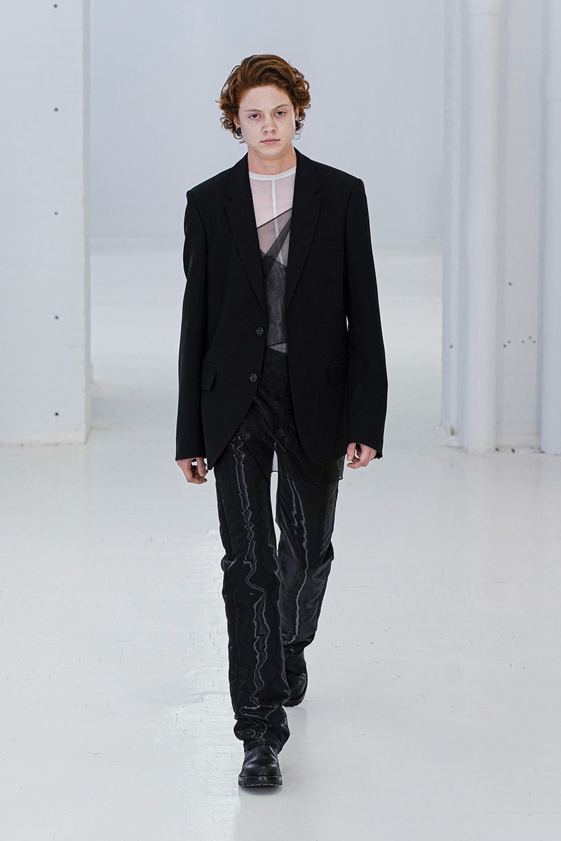 Helmut Lang SS20 Runway Collection New York Fashion Week NYFW Unisex Men Women MARK THOMAS Spring/Summer 2020 outerwear denim jeans translucent pieces