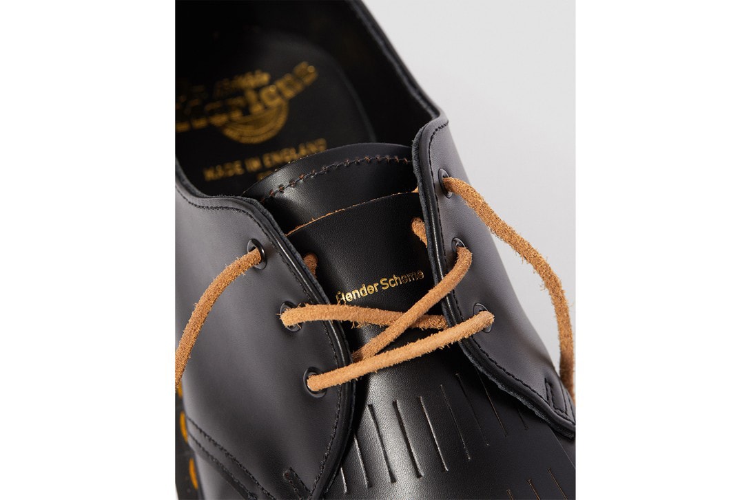 Hender Scheme x Dr. Martens 1461 Collaboration Shoes Manual Industrial Products 21 release date info buy colorway drop japan september 10 28 2019 pre order web store site