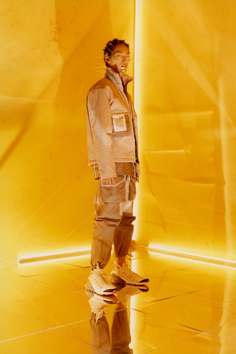IISE FW19 "Inevitable Future" Collection Lookbook Terrence Kevin Kim Seoul Korea brand modern tradition hanbok bojagi stitching chogiseok photographer