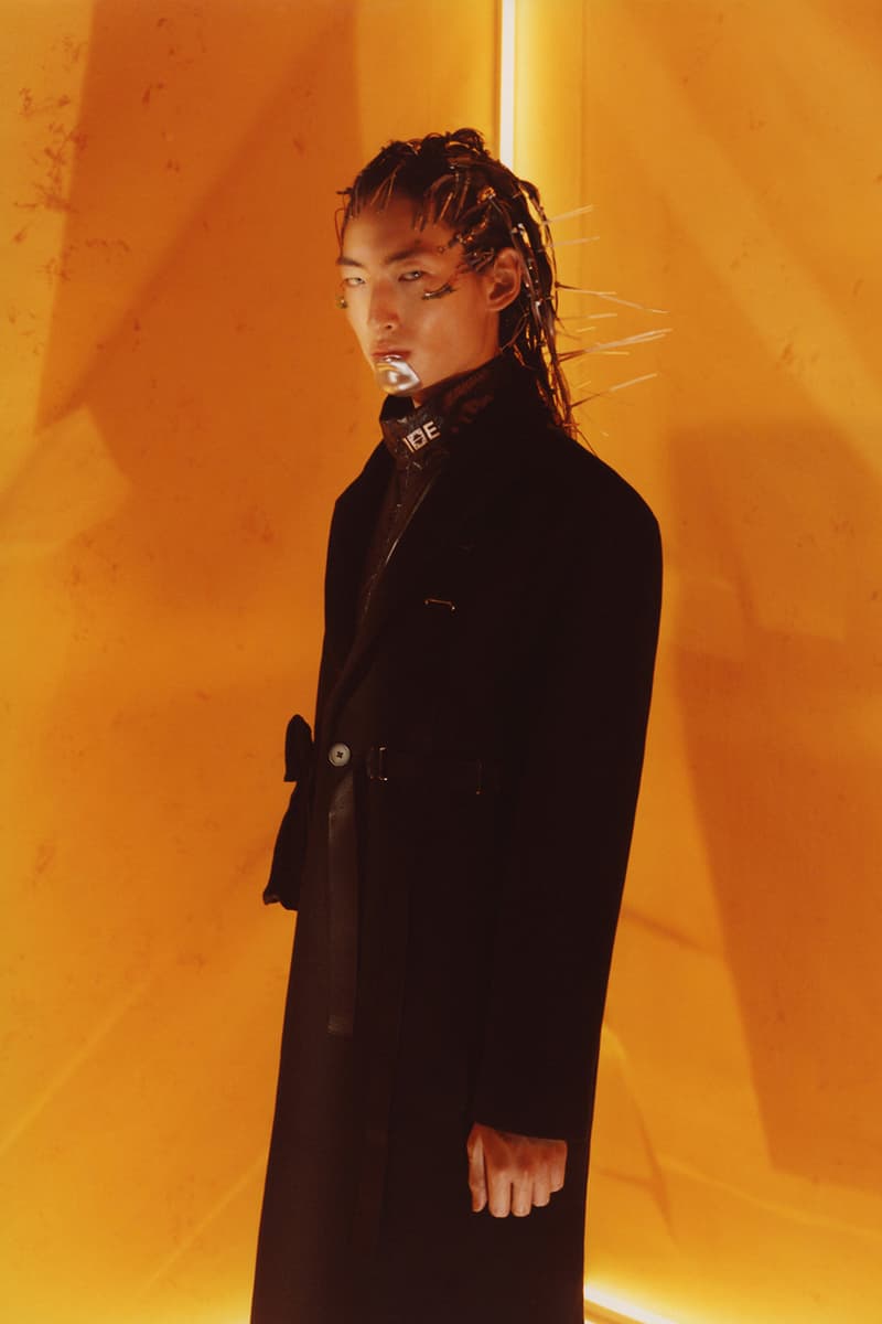 IISE FW19 "Inevitable Future" Collection Lookbook Terrence Kevin Kim Seoul Korea brand modern tradition hanbok bojagi stitching chogiseok photographer