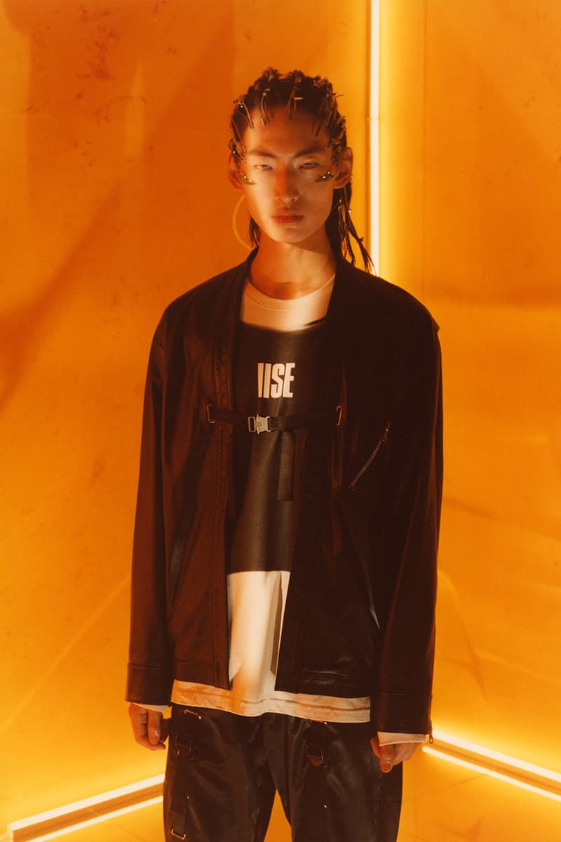 IISE FW19 "Inevitable Future" Collection Lookbook Terrence Kevin Kim Seoul Korea brand modern tradition hanbok bojagi stitching chogiseok photographer