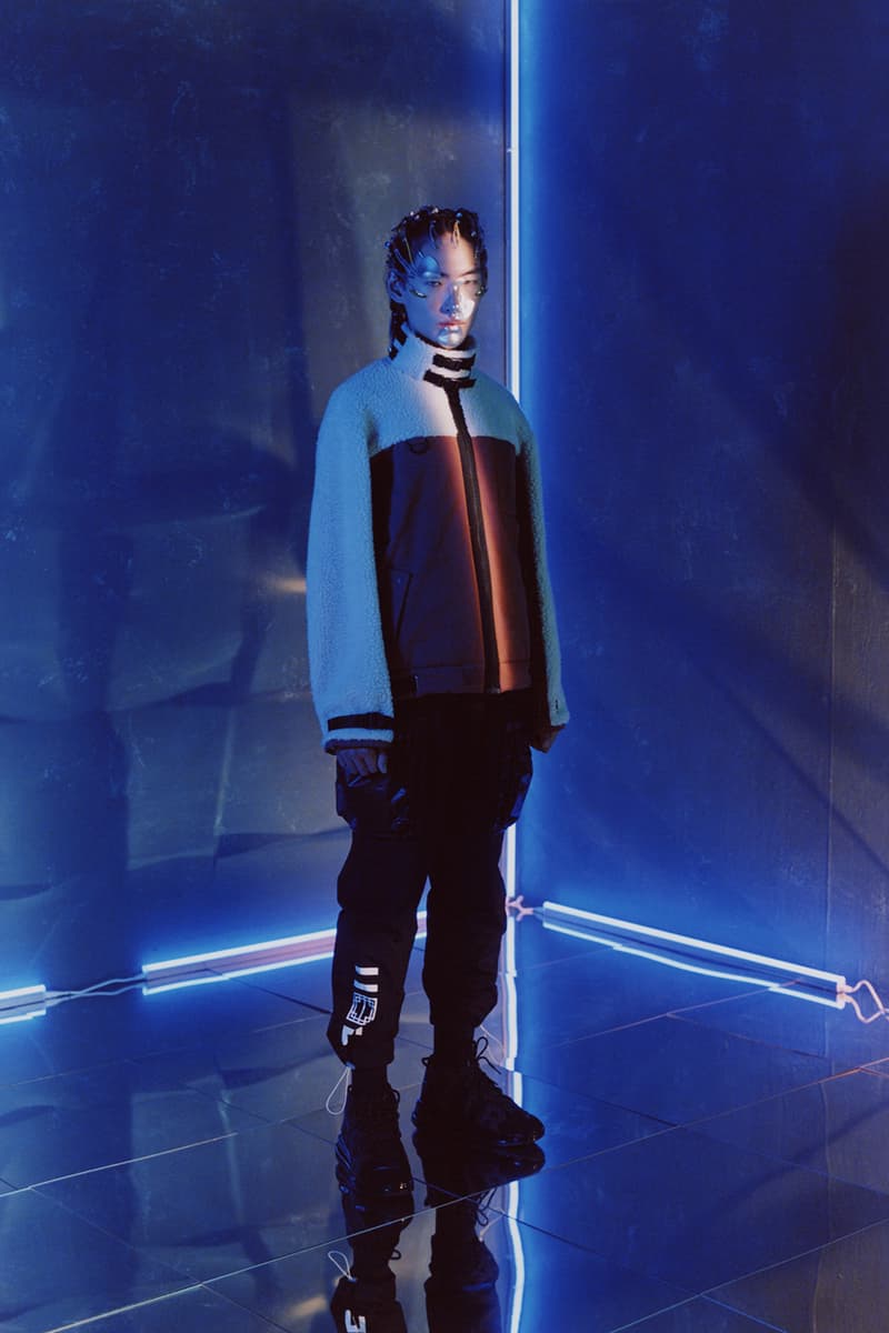 IISE FW19 "Inevitable Future" Collection Lookbook Terrence Kevin Kim Seoul Korea brand modern tradition hanbok bojagi stitching chogiseok photographer