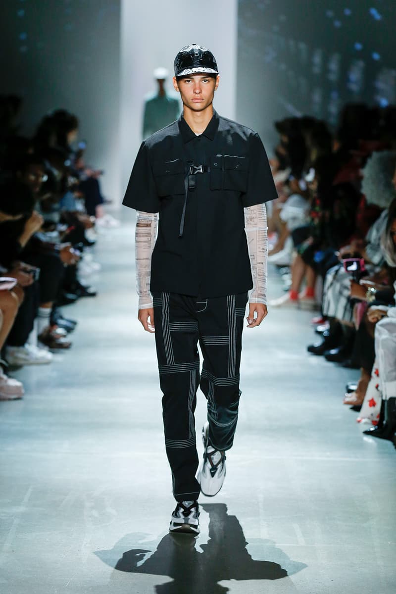 IISE Spring/Summer 2020 Runway Collection NYFW New York Fashion Week brand streetwear contemporary menswear unisex cctv prints street fashion chaebol conglomerate concept korea terrence kevin kim