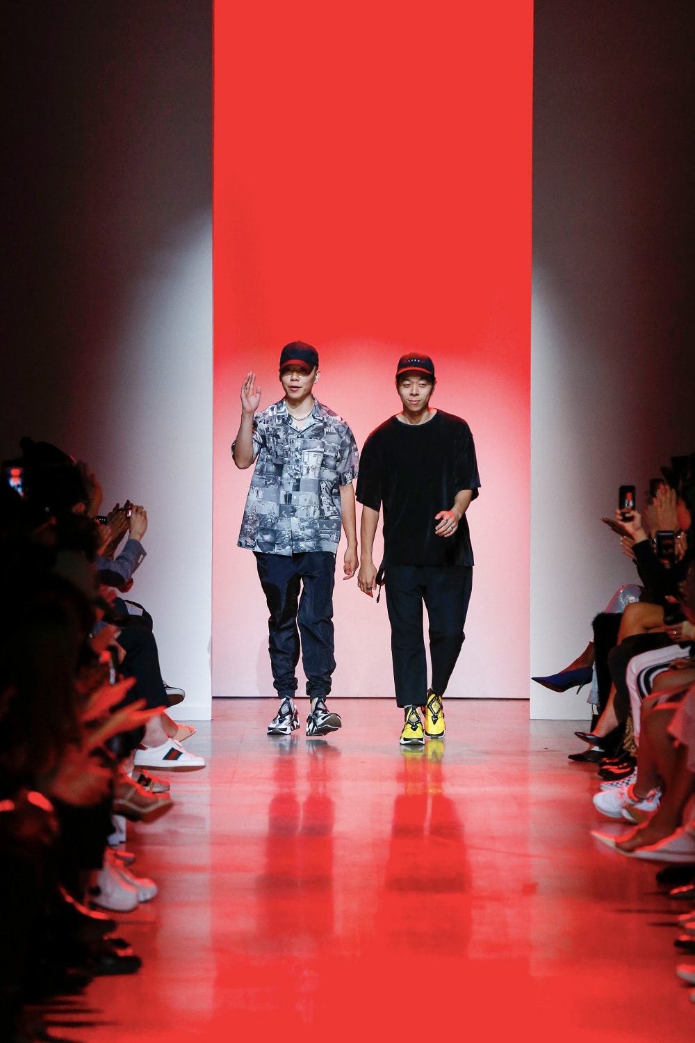 IISE Spring/Summer 2020 Runway Collection NYFW New York Fashion Week brand streetwear contemporary menswear unisex cctv prints street fashion chaebol conglomerate concept korea terrence kevin kim