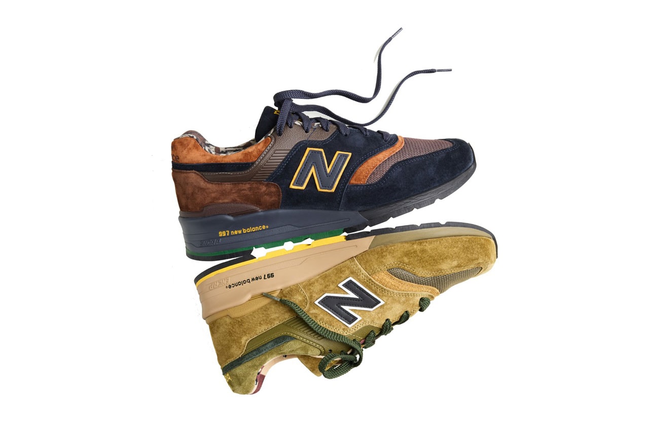 J. Crew New Balance Suede Wild Nature 997 Pack Grizzly Bear Rattlesnake North America Animals Collaboration