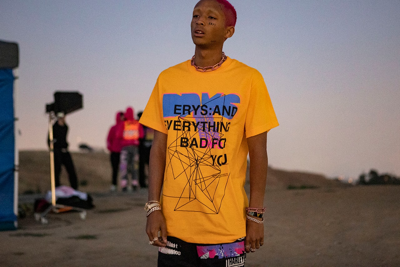 jaden smith erys merch pop up selfridges PRESENTS: EVERYTHING BAD FOR YOU MSFTS Trippy Summer new balance levi's buy cop purchase tickets the bowl centrepoint charity