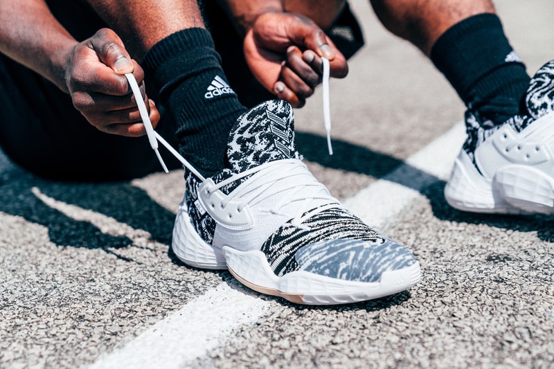 james harden adidas harden vol 4 sneaker footwear daniel patrick streetwear collaboration collection release date lightstrike midsole barbershop pink lemonade candy paint cookies and cream