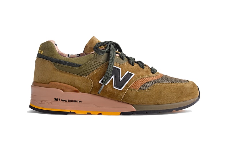 J. Crew New Balance Suede Wild Nature 997 Pack Grizzly Bear Rattlesnake North America Animals Collaboration