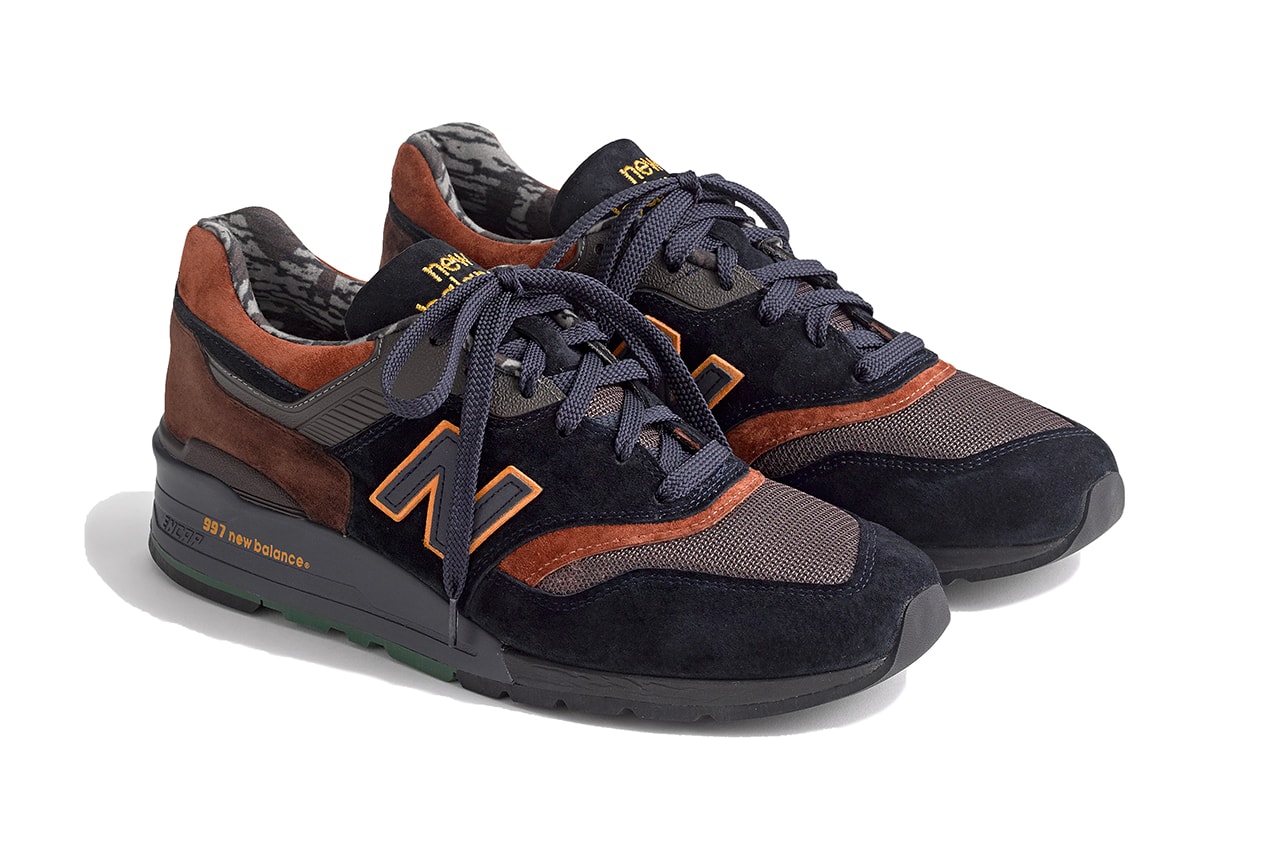 J. Crew New Balance Suede Wild Nature 997 Pack Grizzly Bear Rattlesnake North America Animals Collaboration