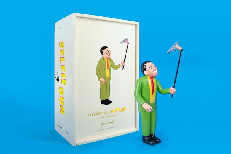 joan cornella selfie gun bronze sculpture release artworks allrightsreserved editions