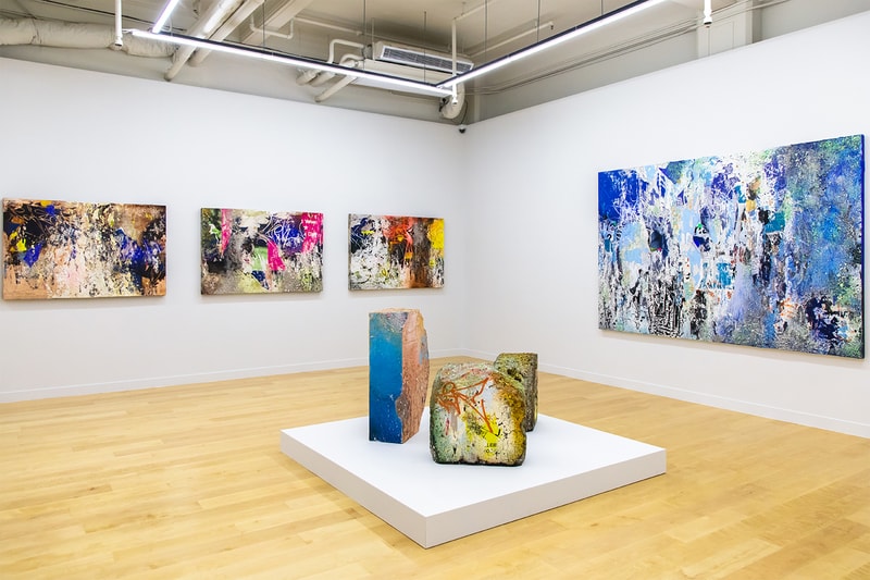 Jose Parla Textures of Memory Exhibition Recap Hypebeast 