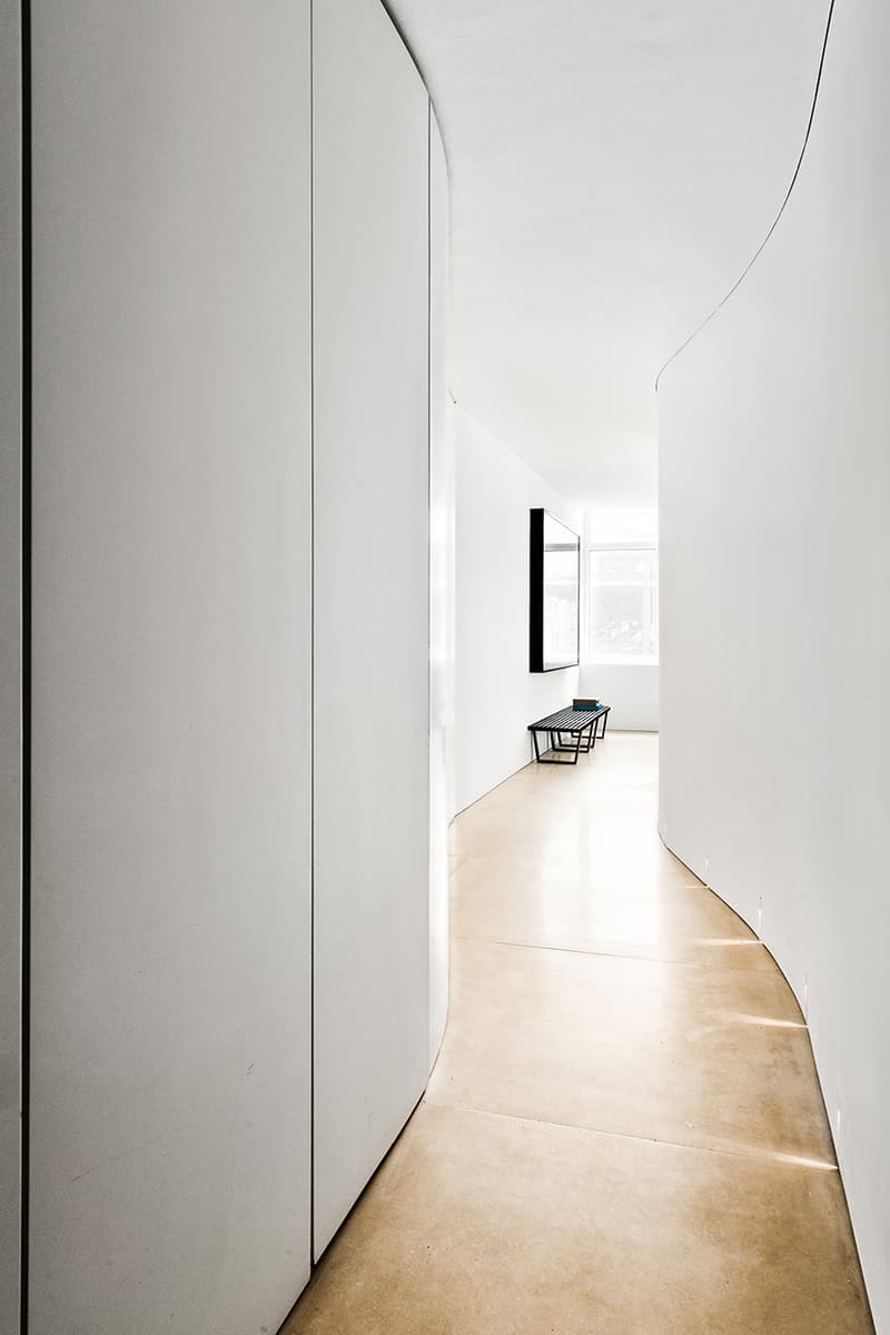 kanye west new york apartment city soho 25 west houston street core emily beare listing buy cop purchase kim kardashian design Claudio Silvestrin architect design minimal