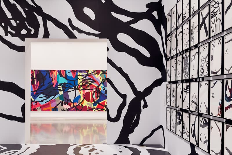 kaws companionship in the age of loneliness national gallery of victoria melbourne artworks exhibitions paintings sculptures vinyl figures