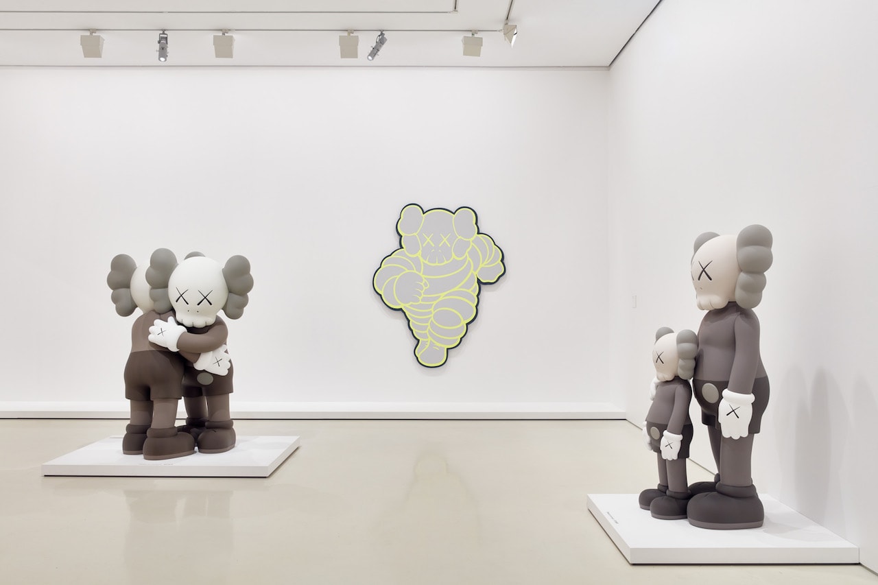 kaws companionship in the age of loneliness national gallery of victoria melbourne artworks exhibitions paintings sculptures vinyl figures