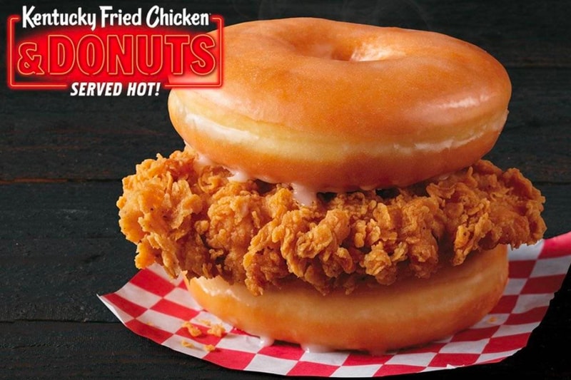 KFC Chicken Donuts Select Locations Test Sandwich Info Buy Where Near Me Glazed