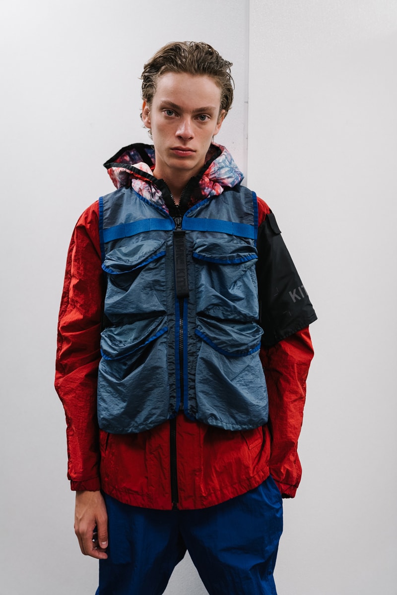 KITH AIR New York Fashion Week Show Backstage collection nyfw fw19 20 runway converse disney clarks def jam recordings chuck taylor ronnie fieg fall winter 2019 collaborations asics gel lyte new balance vogue alton brown winnie harlow adidas terrex clarks wallabee