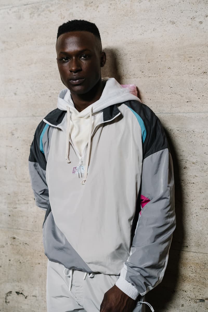 KITH AIR New York Fashion Week Show Backstage collection nyfw fw19 20 runway converse disney clarks def jam recordings chuck taylor ronnie fieg fall winter 2019 collaborations asics gel lyte new balance vogue alton brown winnie harlow adidas terrex clarks wallabee