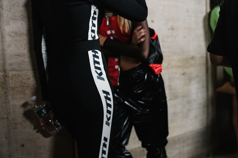 KITH AIR New York Fashion Week Show Backstage collection nyfw fw19 20 runway converse disney clarks def jam recordings chuck taylor ronnie fieg fall winter 2019 collaborations asics gel lyte new balance vogue alton brown winnie harlow adidas terrex clarks wallabee