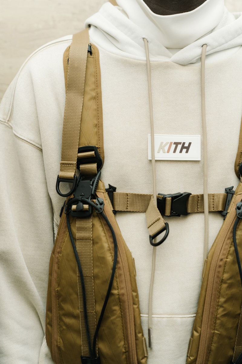 KITH AIR New York Fashion Week Show Backstage collection nyfw fw19 20 runway converse disney clarks def jam recordings chuck taylor ronnie fieg fall winter 2019 collaborations asics gel lyte new balance vogue alton brown winnie harlow adidas terrex clarks wallabee