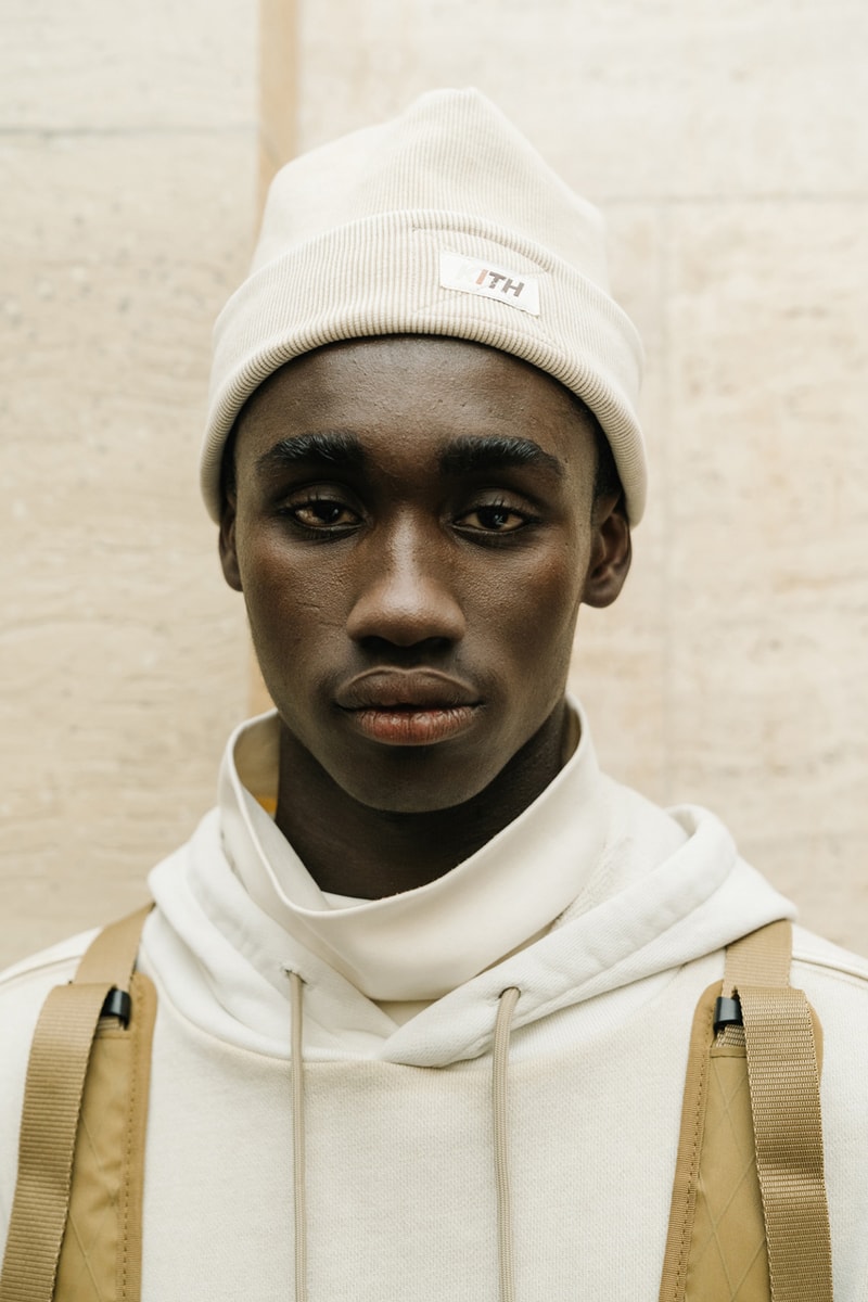 KITH AIR New York Fashion Week Show Backstage collection nyfw fw19 20 runway converse disney clarks def jam recordings chuck taylor ronnie fieg fall winter 2019 collaborations asics gel lyte new balance vogue alton brown winnie harlow adidas terrex clarks wallabee