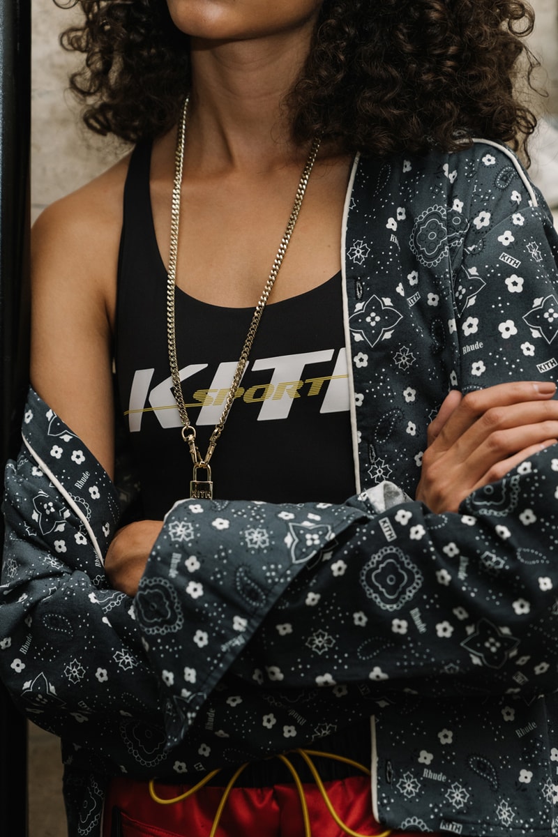 KITH AIR New York Fashion Week Show Backstage collection nyfw fw19 20 runway converse disney clarks def jam recordings chuck taylor ronnie fieg fall winter 2019 collaborations asics gel lyte new balance vogue alton brown winnie harlow adidas terrex clarks wallabee