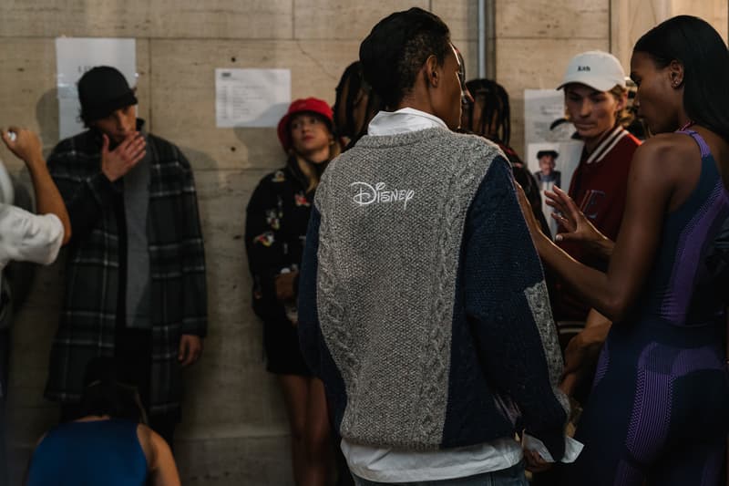 KITH AIR New York Fashion Week Show Backstage collection nyfw fw19 20 runway converse disney clarks def jam recordings chuck taylor ronnie fieg fall winter 2019 collaborations asics gel lyte new balance vogue alton brown winnie harlow adidas terrex clarks wallabee