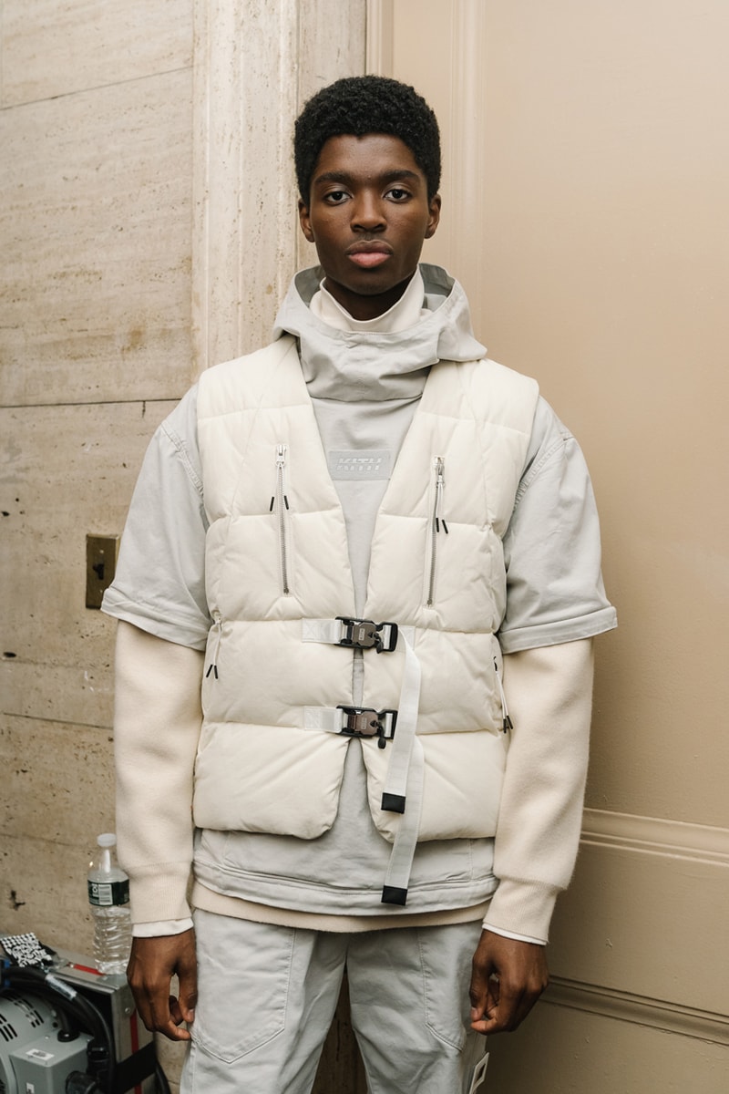 KITH AIR New York Fashion Week Show Backstage collection nyfw fw19 20 runway converse disney clarks def jam recordings chuck taylor ronnie fieg fall winter 2019 collaborations asics gel lyte new balance vogue alton brown winnie harlow adidas terrex clarks wallabee