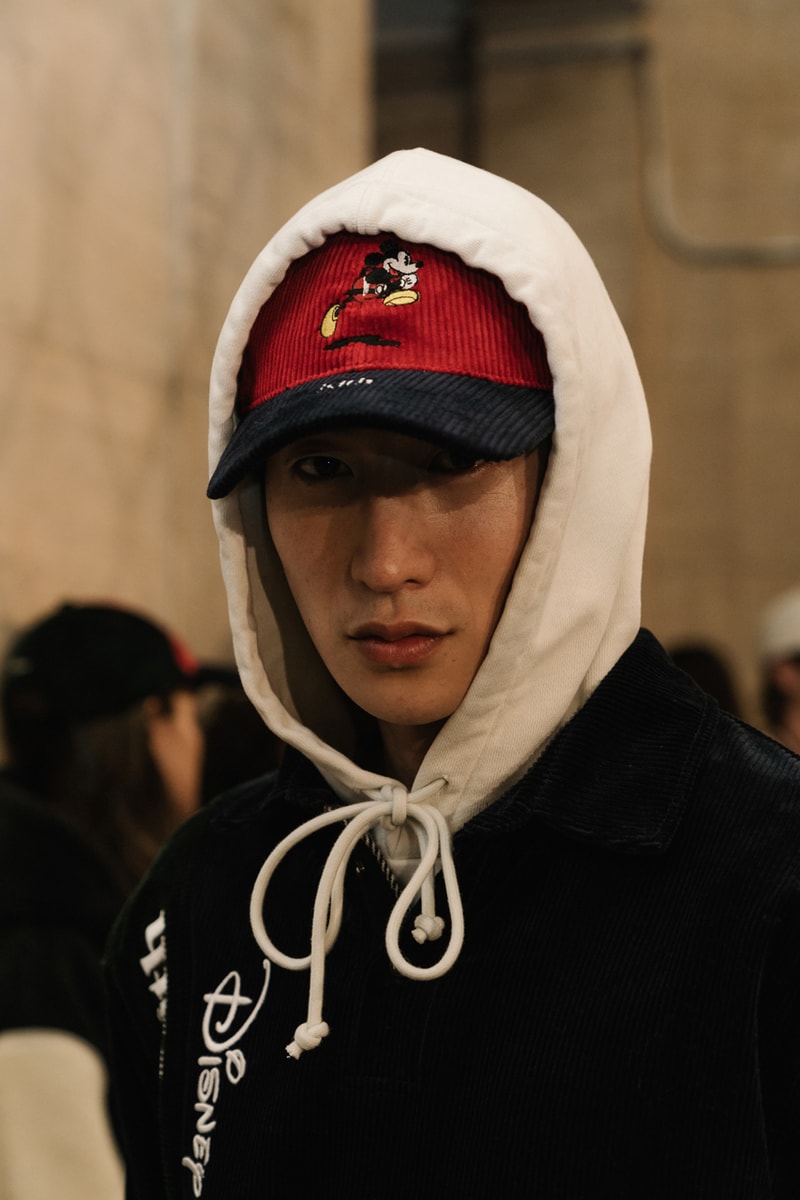 KITH AIR New York Fashion Week Show Backstage collection nyfw fw19 20 runway converse disney clarks def jam recordings chuck taylor ronnie fieg fall winter 2019 collaborations asics gel lyte new balance vogue alton brown winnie harlow adidas terrex clarks wallabee