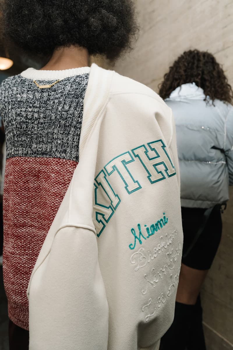 KITH AIR New York Fashion Week Show Backstage collection nyfw fw19 20 runway converse disney clarks def jam recordings chuck taylor ronnie fieg fall winter 2019 collaborations asics gel lyte new balance vogue alton brown winnie harlow adidas terrex clarks wallabee