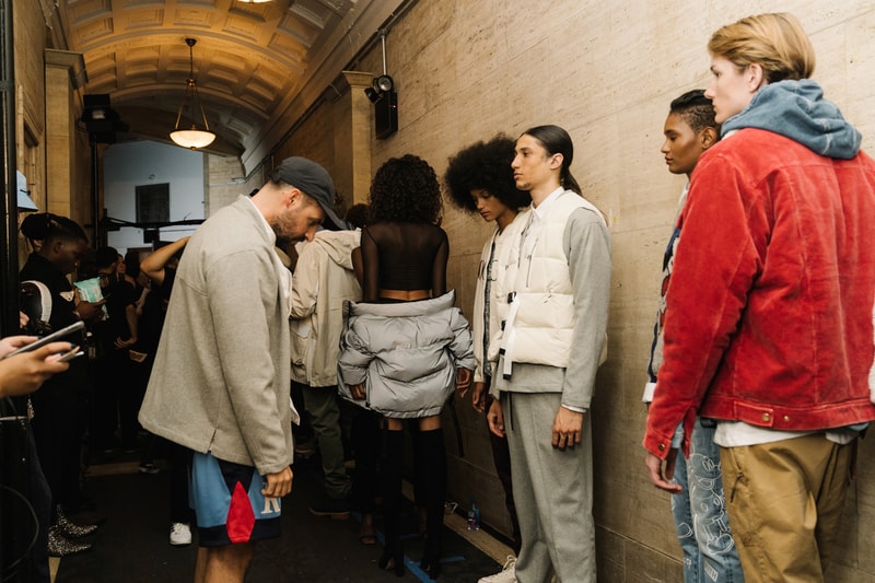 KITH AIR New York Fashion Week Show Backstage collection nyfw fw19 20 runway converse disney clarks def jam recordings chuck taylor ronnie fieg fall winter 2019 collaborations asics gel lyte new balance vogue alton brown winnie harlow adidas terrex clarks wallabee