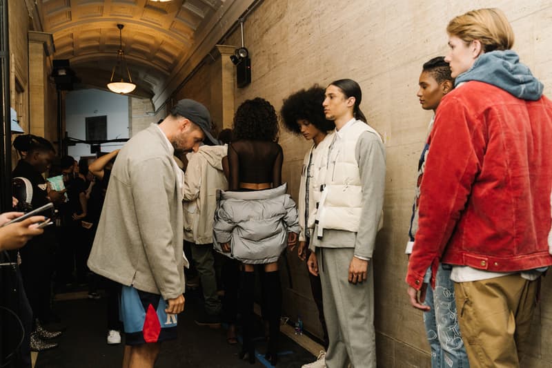 KITH AIR New York Fashion Week Show Backstage collection nyfw fw19 20 runway converse disney clarks def jam recordings chuck taylor ronnie fieg fall winter 2019 collaborations asics gel lyte new balance vogue alton brown winnie harlow adidas terrex clarks wallabee